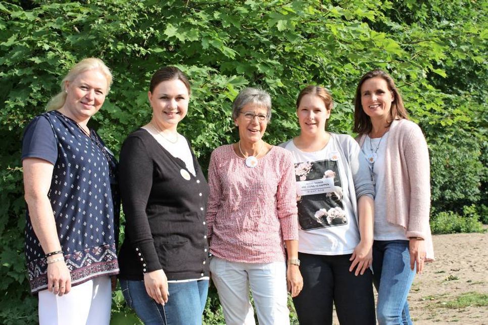 Der Förderverein Sterntaler mit der 1. Vorsitzenden Katrin Casper (2. v. lks.) freut sich auf neue Mitglieder.