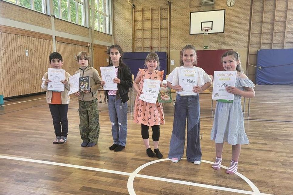 Die Sieger der 2. Klassen