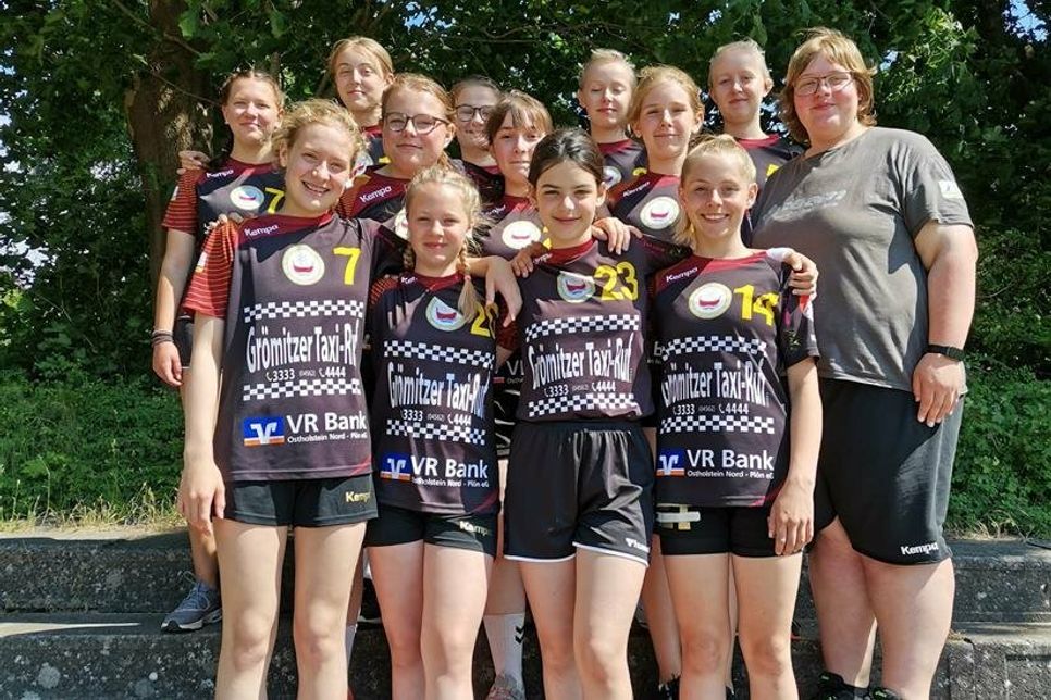 Die HSG Ostsee-Mädels.