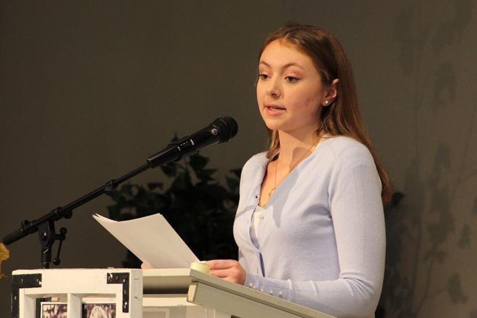 Begeisterte mit Poesie der modernen Art: Poetry Slammerin Lisa-Marie Borchert.