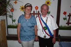 Das Königspaar Gisela und Jürgen Holtz.