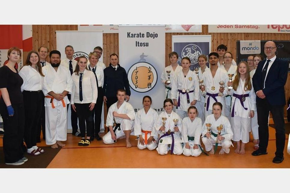 Das Karate Dojo Itosu Neustadt freute sich über das erfolgreiche Wochenende beim 15. Ostseecup.