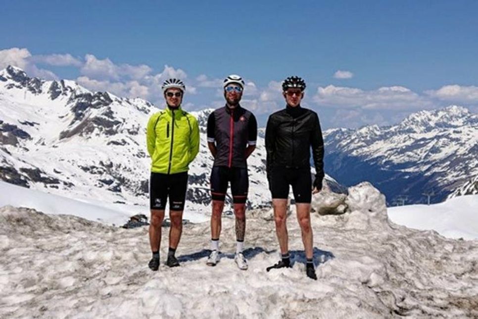 Sebastian, Phillip und Peter (v. lks.).