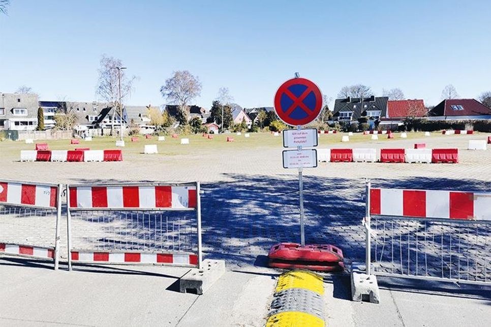 Vom 27. März bis einschließlich 19. April werden weitere Großparkplätze in der Gemeinde Timmendorfer Strand gesperrt.
