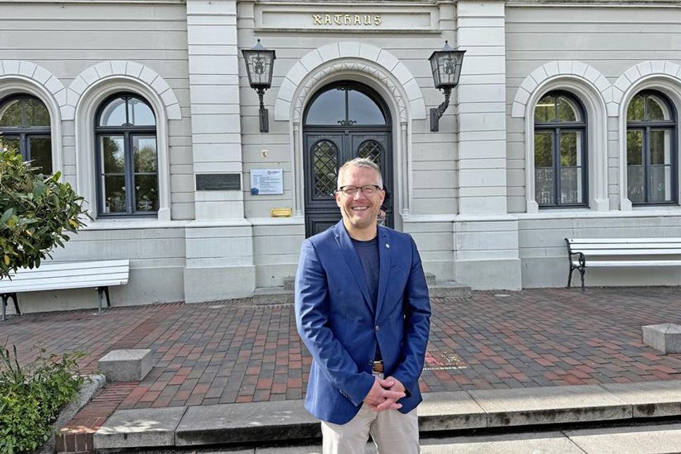 Bürgermeisterkandidat Jens Junkersdorf.