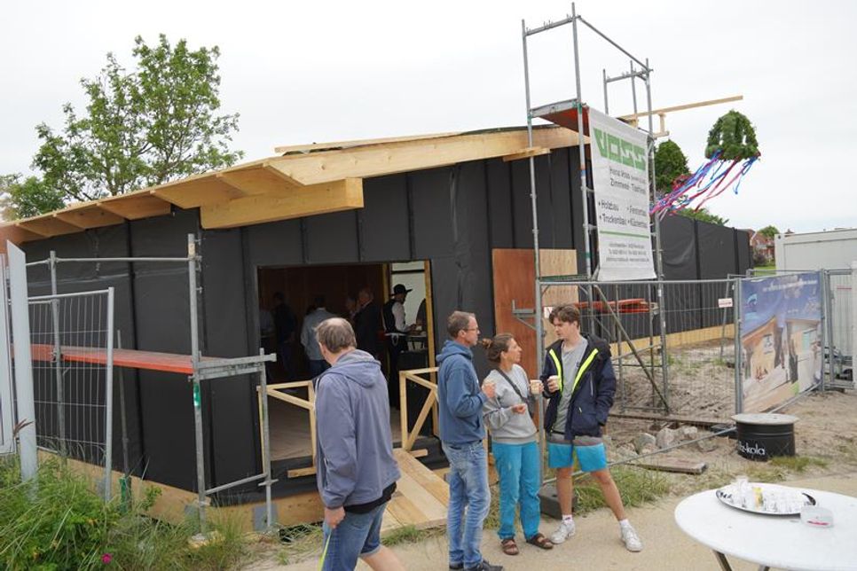Der Neubau hat künftig eine Größe von 150 Quadratmetern.
