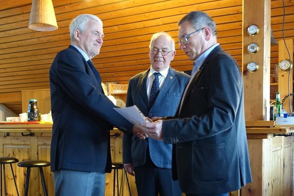 Berthold Piechatzek, Horst Kagel und Wolfgang Behnk.