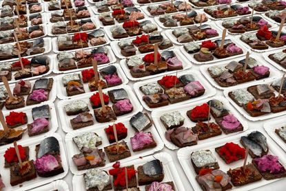 1.000 Fischproben warteten auf die Gäste.