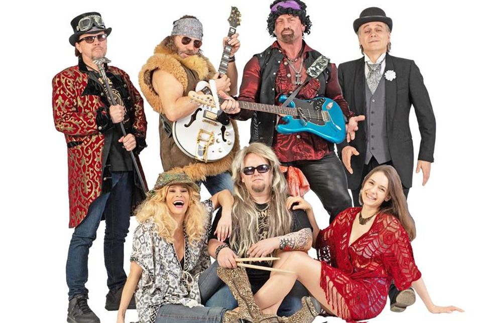 Die Coverband „Boerney & die Tri Tops“ will am Samstagabend für ausgelassene Partystimmung bei Jung und Alt sorgen.