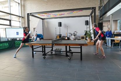 Die Tischtennis-Sparte des ESV zeigte eindrucksvoll, wie viel Reaktionsvermögen und Fitness beim Tischtennis gefragt sind.