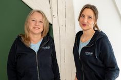 Michaela Engelhardt (lks.) und Desiree Rexhepi. (Foto: Reimo Schaaf)