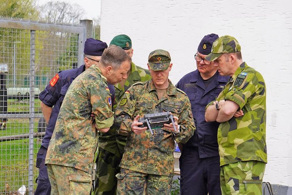 Die Präsentation der Technischen Neuerungen erfolgte in der Praxis.