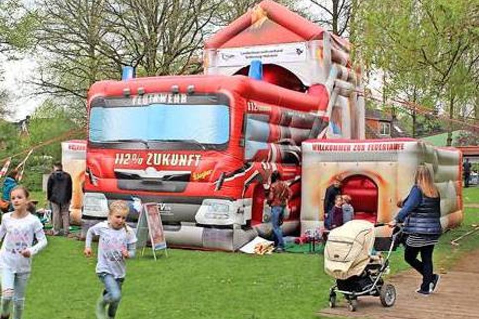 Der Renner: Das Aktionsmodul „Feuertaufe“ des LFV