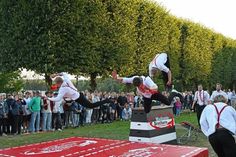 Ob bei längs- oder quergestelltem Kasten: Die Madness Brothers haben ihre Höhenflüge perfektioniert und dabei fantasievolle Performances entwickelt.