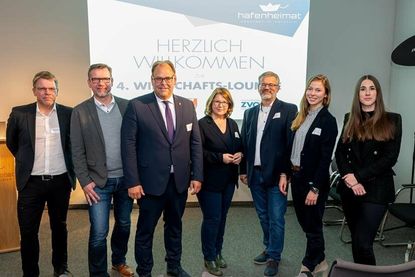 Ogranisatoren der 4. Wirtschafts-Lounge. (Foto: Reimo Schaaf Fotografie)