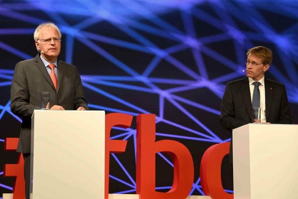 Reinhard Sager und Daniel Günther.