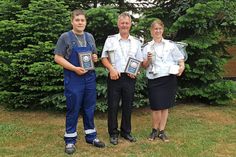 Yanneck Schmidt, Carsten Schulz und Franziska Seehase (v. lks.).