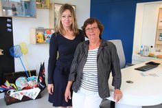 Sabine Langrehr und Regina Schranz (v. lks.) pflegen den persönlichen Kontakt zu den Gästen und kümmern sich mit Herz und Seele um ihre Belange.