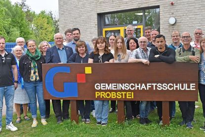 Der Besuch der GSP Schönberg begeisterte die schwedische Delegation aus Älvdalen.