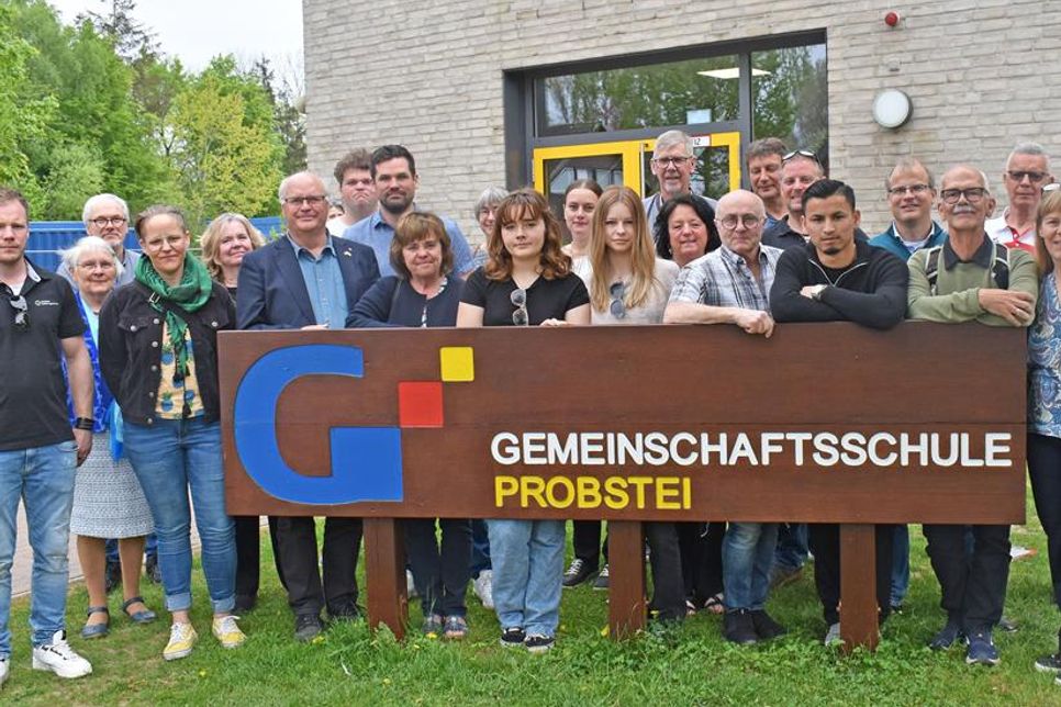 Der Besuch der GSP Schönberg begeisterte die schwedische Delegation aus Älvdalen.