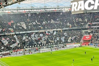 Am Ende jubelten leider nur die Eintracht Anhänger.