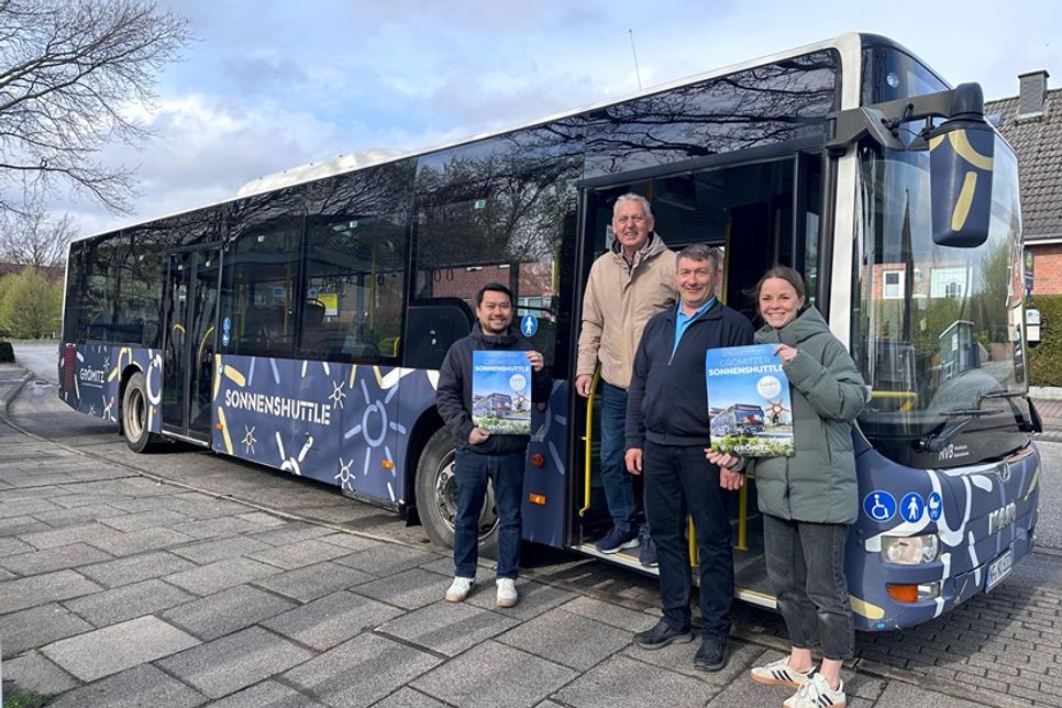 Grömitzer Sonnenshuttle startet in die neue Saison.
