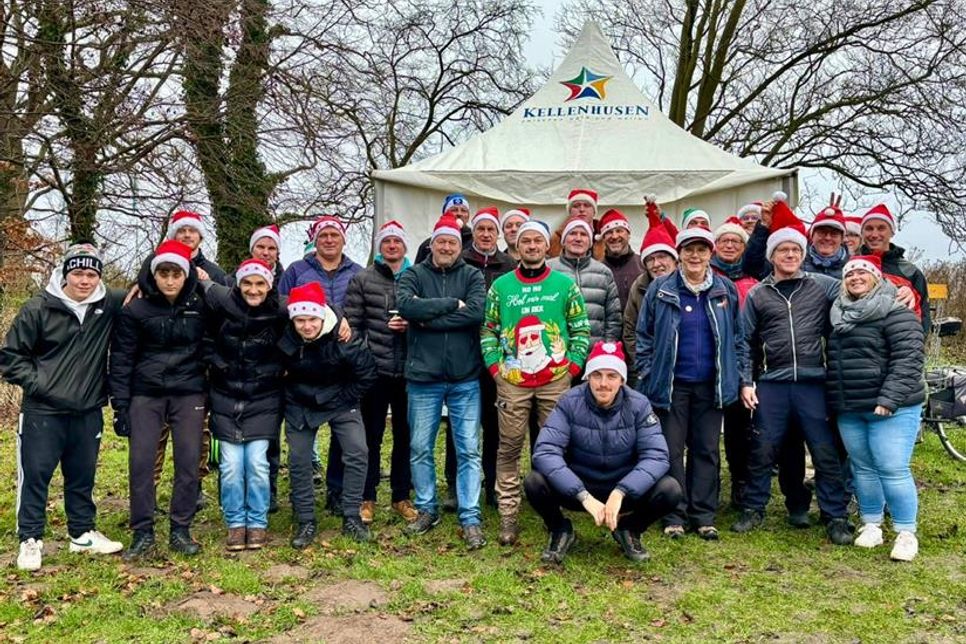Bei regnerischem Wetter und böigem Wind wurde der 15. Christmas-Discgolf Cup ausgetragen.
