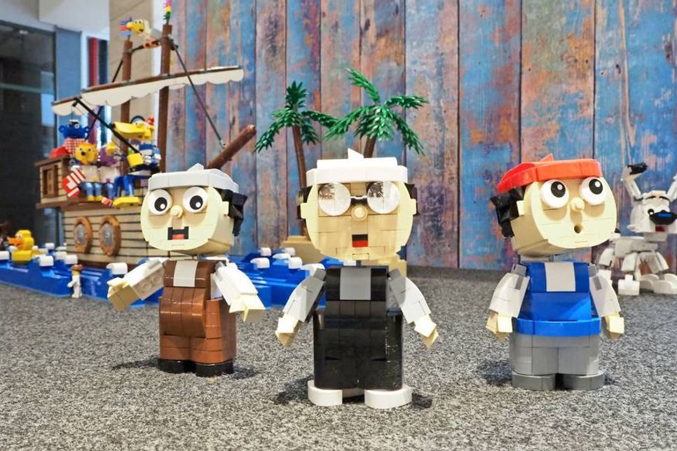 Die Besucher können in eine tolle und überraschende Lego-Welt eintauchen.