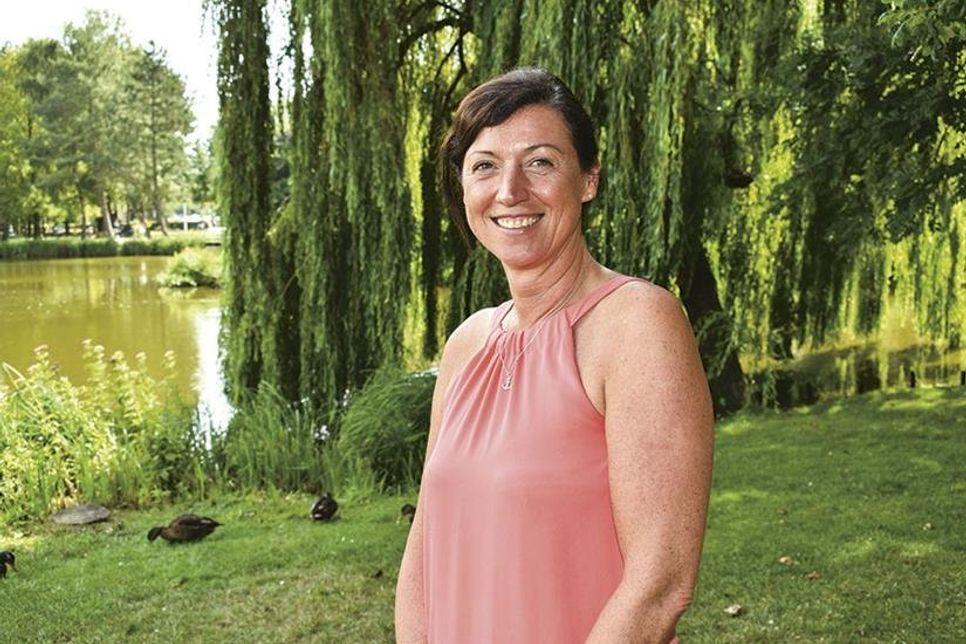 Bettina Schäfer, Leiterin des Bauhofs der Gemeinde Scharbeutz, möchte gerne Bürgermeisterin werden.