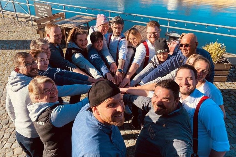 Das Waterkant-Team freut sich, wieder loslegen zu können.