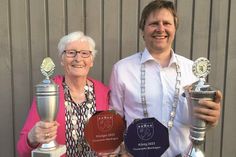 Königspaar Christel Kühl und Robert Robiller