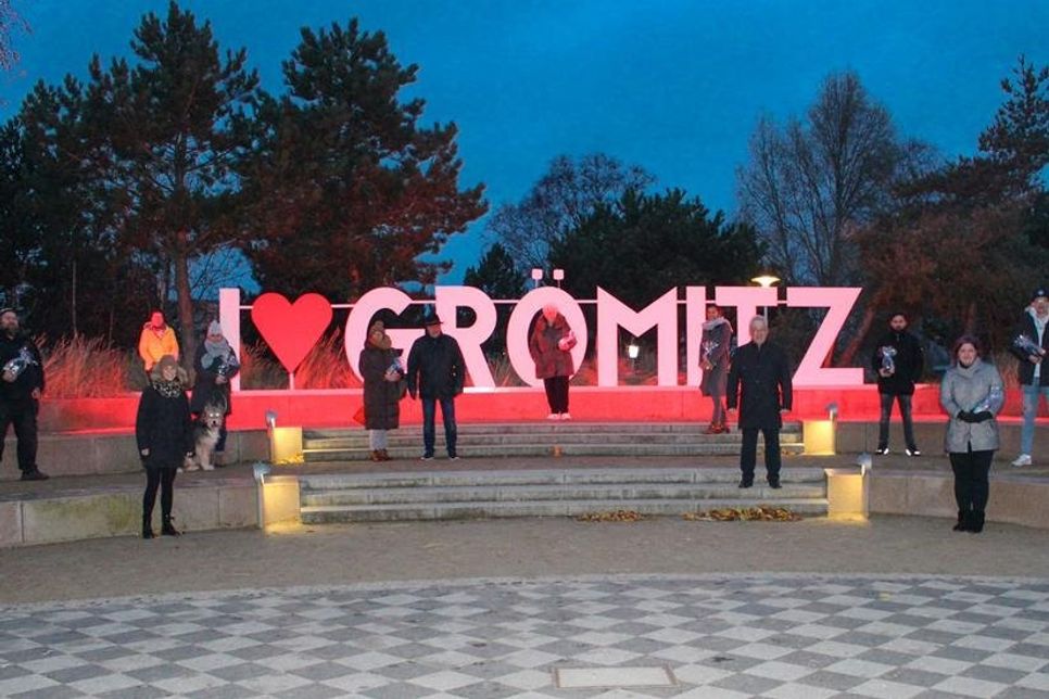 Den Grömitz Punsch Hitzewelle gab es für alle Winterlicht-Partner zum Aufwärmen für zu Hause.