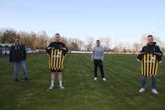 Auf diesem Quartett ruhen die Hoffnungen: Uwe Freitag, Mark Klukas, Jan-Hendrik Malzkeit und Tony Böhme (v. lks.).