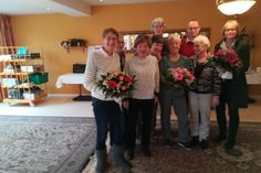 Vorstandsmitglieder: Ursula Rieger-Kasten, Iris Ziemann, Birgit Praefke, Gudrun Weidemann, Karin Pedersen, Karin Sobottka, Kai-Uwe Hoehne, Bärbel Slupek, Christina Schönborn (v. lks.).