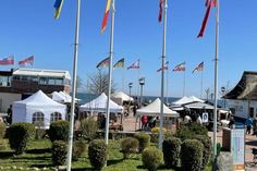„Gute-Laune-Ostermeile“ auf dem Nystedplatz direkt am Meer.