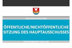Neustädter Hauptausschuss am 2. März und Stadtverordnetenversammlung am 3. März als Hybrid-Videokonferenz.