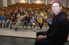 Sören Kindt sprach über Obdach- und Wohnungslosigkeit.