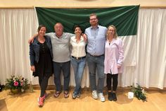 Der Vorstand des TSV Süsel (von li. nach re.): Sabrina Künze (Pressewartin und Schriftführerin), Martin Rothenbücher (2. Vorsitzender), Jessica Mühlenberg (1. Vorsitzende), Marco Patzer (Kassenwart) und Jasmin Jürß (Geschäftsführerin Vereinsheim).