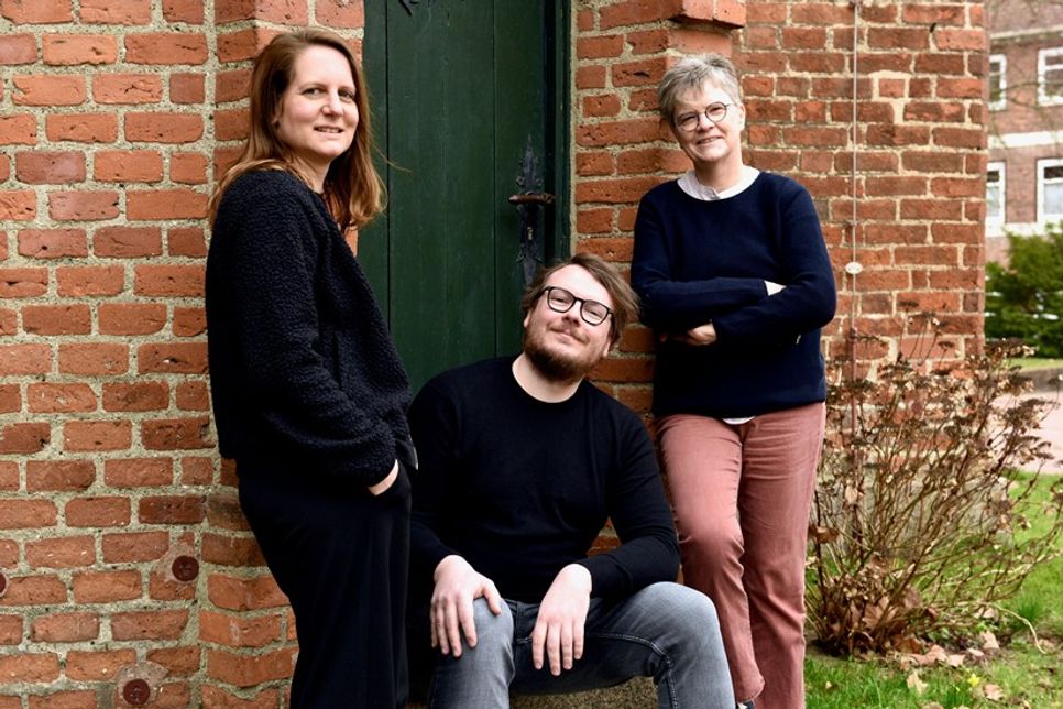 Lena Sonntag, Christoph Liedtke und Antje Wissemann (v. lks.).