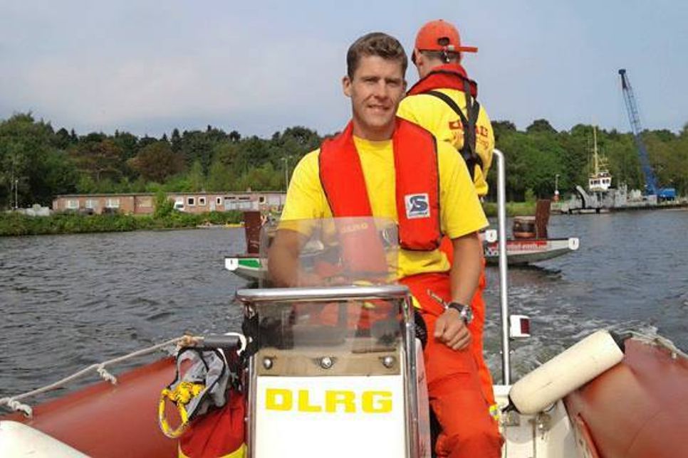 Seit 1983 ist Sven Schönke bei der DLRG.