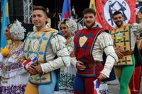 Einige Eindrücke vom 31. europäischen folklore festival in Neustadt in Holstein. Auch vertreten: Italien und Panama.