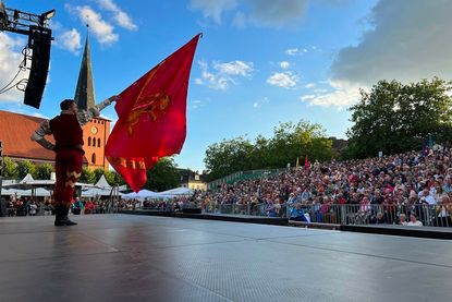 Die italienische Gruppe aus Cori.