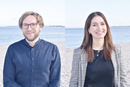 Die 26-Jährige Beatrice Heide (rechts) ist seit 1. März Ordnungsamtsleiterin. Michèl Soltmann ist seit Anfang des Jahres Fachbereichsleiter „Ordnung, Bildung, Soziales und Familienangelegenheiten“.