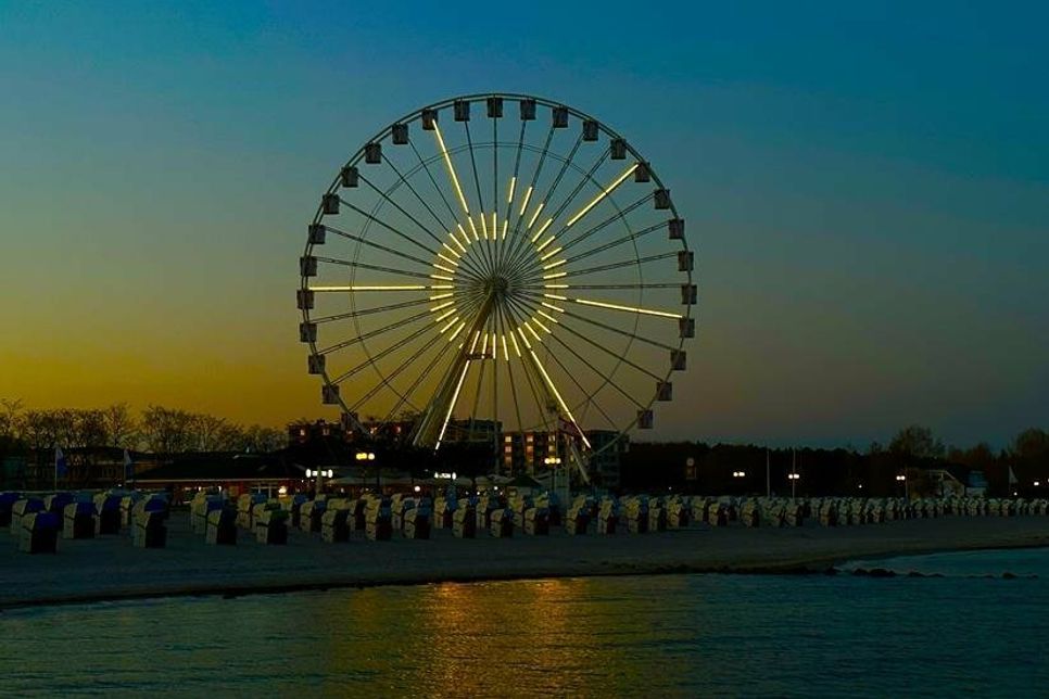 Bis zum 31. Oktober ist das Riesenrad noch in Betrieb.