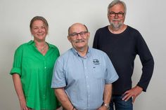 Der geschäftsführenden Kreisvorstand der Grünen in Ostholstein mit Annette Granzin, Rainer Rübenhofer und Reimo Schaaf (v. lks.).