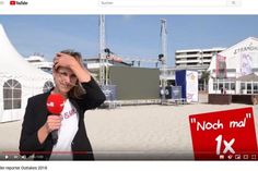 Bei einigen Versprechern fasst sich auch unsere Reporterin Kristina Kolbe an den Kopf.