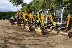 Die BSV-Baumaschinenvermietung hat für jedes Bauprojekt die geeigneten Maschinen.