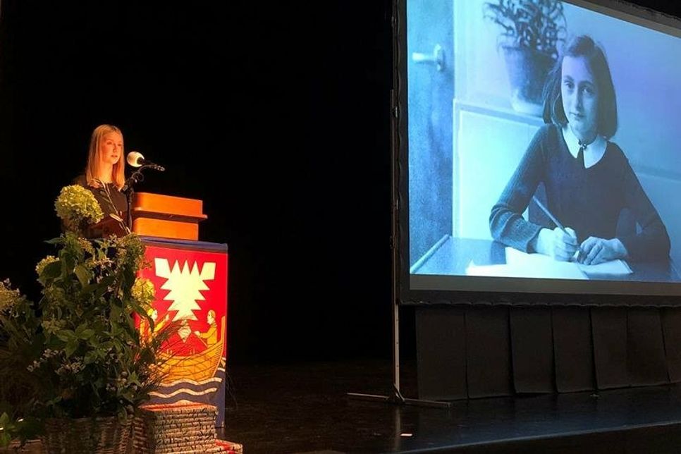 Marleen Gosdzinski, Präsidentin des Kinder- und Jugendparlamentes.