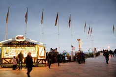 Auf dem Grömitzer Wintermarkt werden zahlreiche winterliche Outdoor-Aktivitäten geboten.