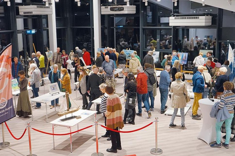 1.000 Besucher kamen zur Ausstellung des Kunstpreises Lübecker Bucht 2024.